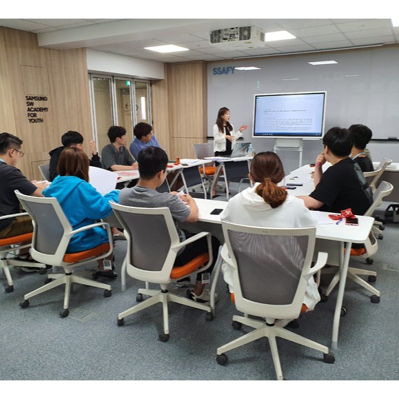 SSAFY 1기 대전캠퍼스 교육 모습