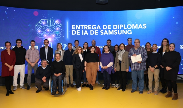Samsung Innovation Campus students in Spain