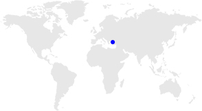 Point on 'Türkiye' in world map